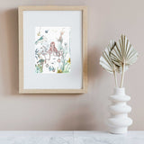 Mini poster A5 - Underwater Wonders Annet Weelink Design