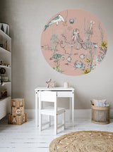 Round wall sticker - Underwater Wonders Annet Weelink Design