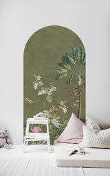 Selbstklebendes Bogendekor für Wände - Vibrant Exotics