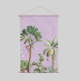 Textile Poster - Vibrant Exotics Lilac Annet Weelink Design