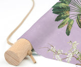 Textile Poster - Vibrant Exotics Lilac Annet Weelink Design