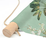 Textile Poster - Vibrant Exotics Mint Annet Weelink Design