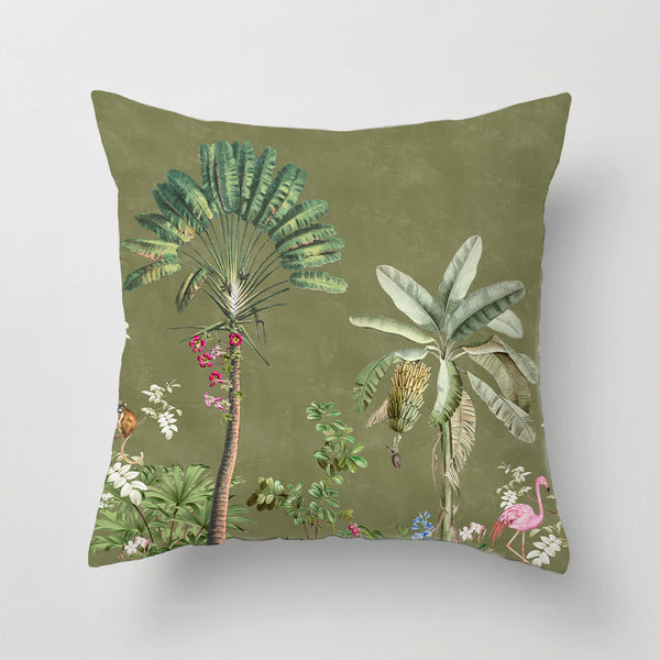 Outdoor Pillow - Vibrant Exotics army