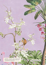 Wallpaper Sample - Vibrant Exotics Annet Weelink Design