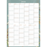 Jaarplanner 2026 - Lush Eden Teal