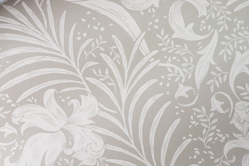 Sale Wallpaper on roll - Donna Floral beige