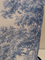 Poduszka Romantic Garden Blue - 50x50cm - druga szansa