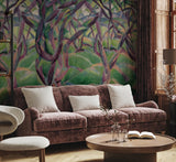 Landschap Behang - Wild Strokes