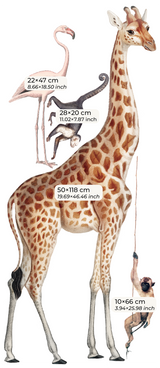 Wall Decal Set - Wildlife’s Playground