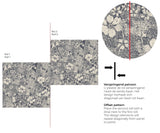 Tapetenmuster - Amelia Flower