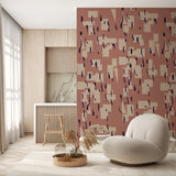 Gold Behang - Blissful Blocks