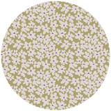 Pegatina de pared redonda - Flor Bold