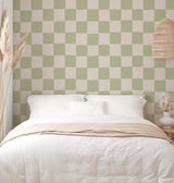 Behang Sample - Check Mate