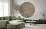 Autocollant mural rond - Desert Shade