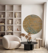 Autocollant mural rond - Desert Shade