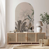 Peel and stick Arch Wallpaper Decal - Dreamy Jungle