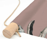 Textile Poster - DREAMY JUNGLE DARK BLUSH Annet Weelink Design