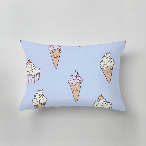 Indoor Pillow - Ice Cream lilac