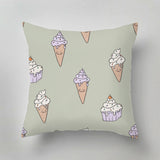 Art-inspired indoor cushion handmade in the Netherlands