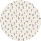 Autocollant mural rond - Ice Cream