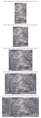 Landscape Wallpaper - Into the Woods Annet Weelink Design