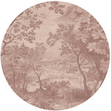 Round wall sticker - Into the Woods Annet Weelink Design