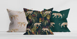 Designer indoor pillow with hand-drawn print by Annet Weelink Design