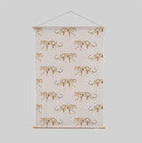 Textile Poster - LEOPARD NUDE Annet Weelink Design
