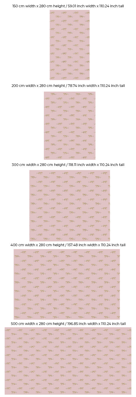 Leopard Wallpaper - LEOPARD - dusty pink