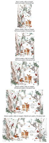 Dieren Behang - Magical Forest