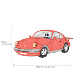 Single Wall Decal - Monaco Car Annet Weelink Design