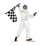 Single Wall Decal - Monaco Man Annet Weelink Design