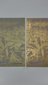 Gold Behang - Foliage Field