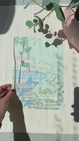 Tropisch Behang - Palm Springs