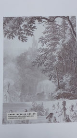 Landschap Behang - Romantic Garden