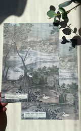 Landschap Behang - Into the Woods