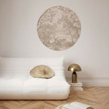 Round wall sticker - Into the Woods Annet Weelink Design