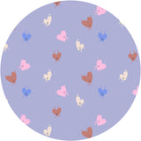 Autocollant mural rond - Love Drop