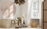 Round wall sticker - Romantic Garden Annet Weelink Design