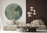 Round wall sticker - Scenic Landscape Annet Weelink Design
