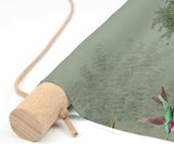 Textielposter - SCENIC LANDSCAPE GREEN