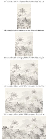 Jungle Wallpaper - Tropical Wilderness Annet Weelink Design