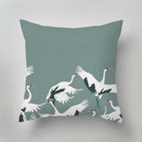 Designer pillow made on demand with minimal waste in the EU