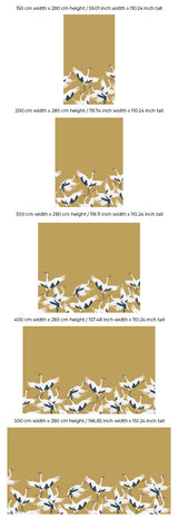 Bird Wallpaper - Stork Annet Weelink Design