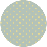 Runder Wandaufkleber - Sunny