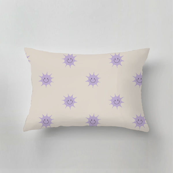 Indoor Pillow - Sunny off white/lilac