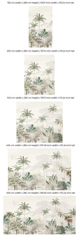 Jungle Wallpaper - Tropical Wilderness Annet Weelink Design