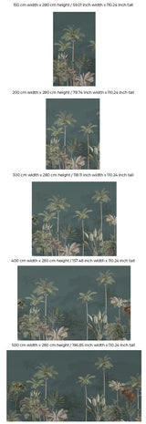 Jungle Wallpaper - Tropical Wilderness Annet Weelink Design