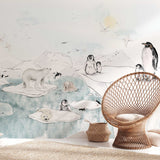 Dieren Behang - Antarctica