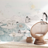 Animal Wallpaper - Antarctica Annet Weelink Design